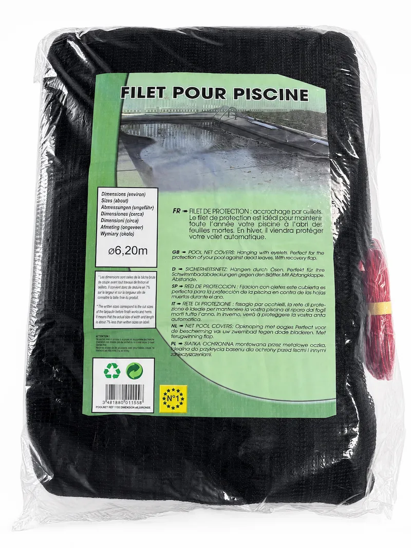 filet protection piscine